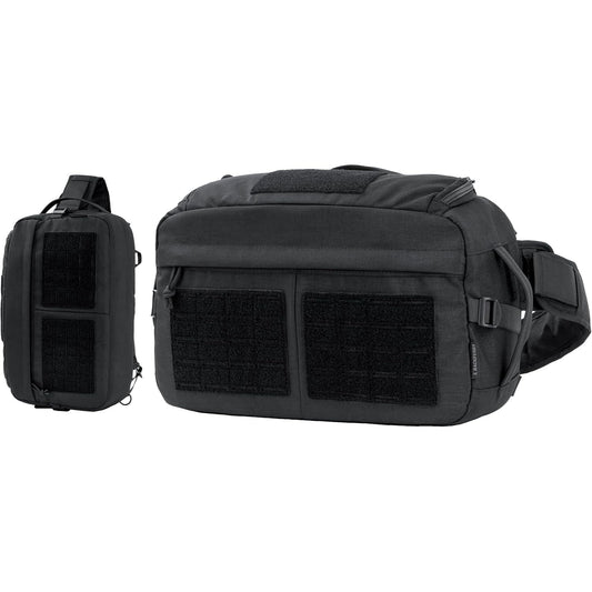 Tactical Sling Backpack – Durable 16L Crossbody Shoulder Bag for EDC, Hiking, Travel, Camping, Outdoor Utility – Men & Women