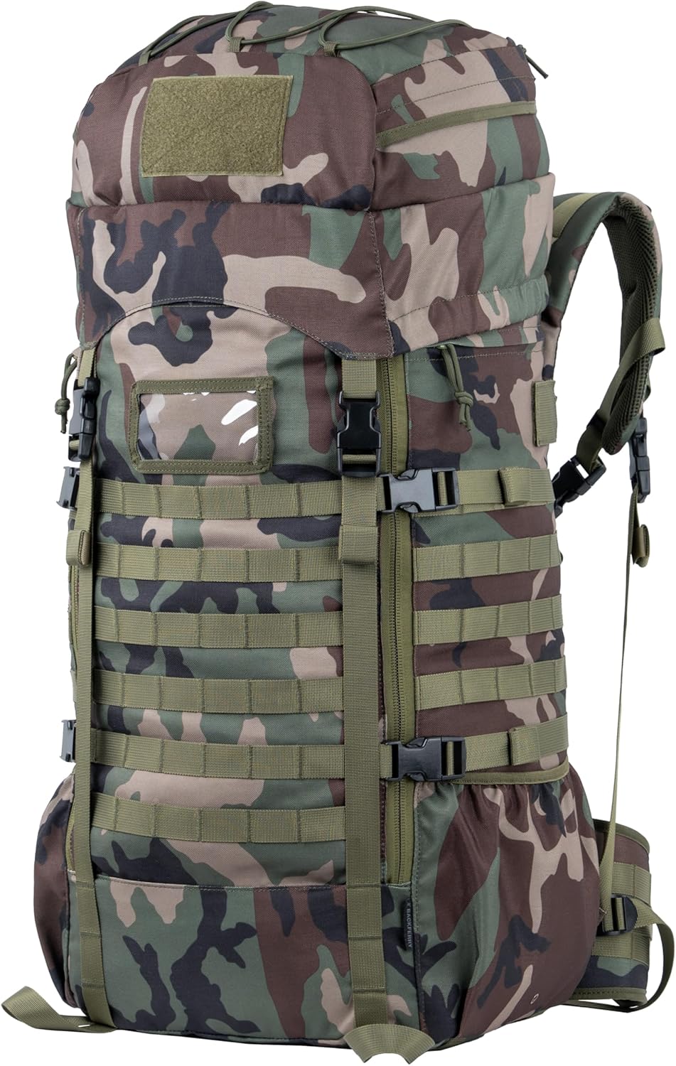 75L Tactical Backpack with Internal Frame, MOLLE, and Hydration System