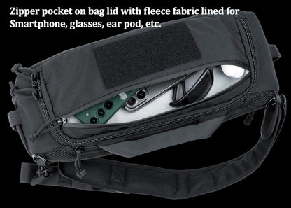 Tactical Sling Backpack – Durable 16L Crossbody Shoulder Bag for EDC, Hiking, Travel, Camping, Outdoor Utility – Men & Women