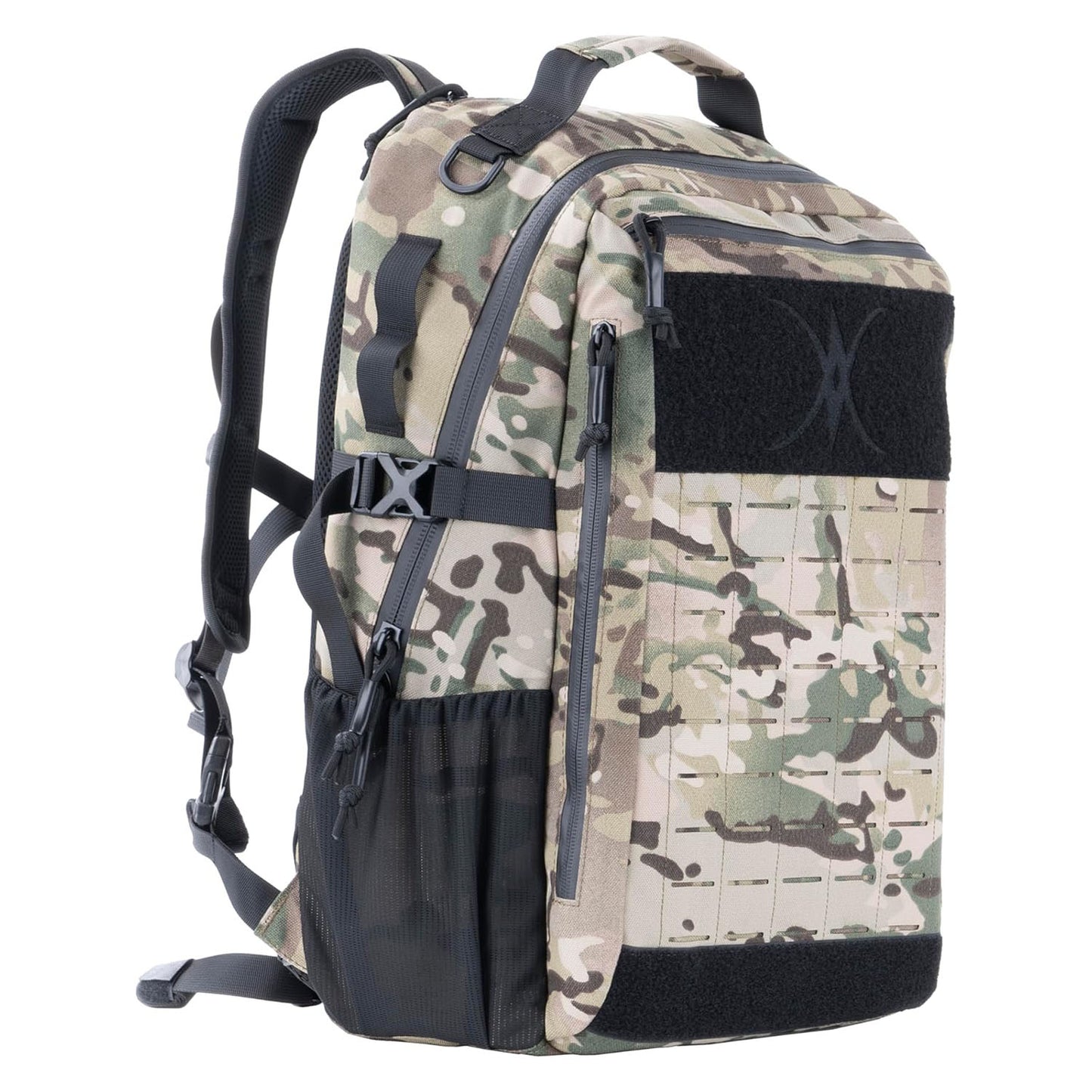 Urban Tactical Backpack Laser-Cut MOLLE Daypack Commuter Bag for EDC,Travel,Work,Hiking for Men Women