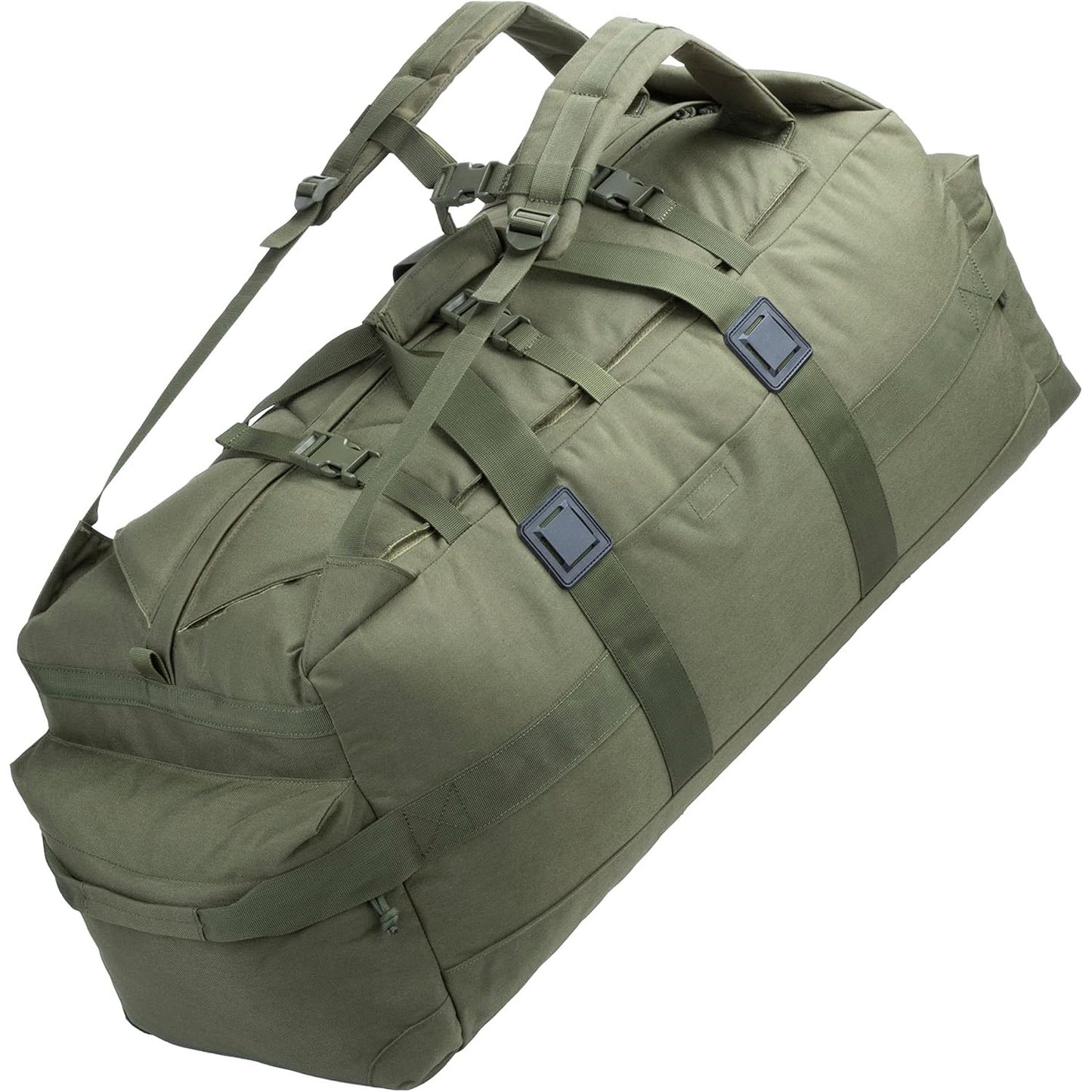 Large Military Duffle Bag Backpack Tactical Field Gear Equipment Duffel Bag Army Deployment Bag 85L