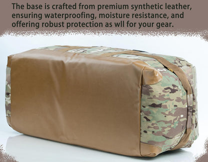 Large Military Duffle Bag Backpack Tactical Field Gear Equipment Duffel Bag Army Deployment Bag 85L