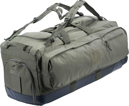 Large Duffle Bag Duffel Pack with Backpack Shoulder Straps and Shoes Compartment 105L for Sports Travel Hunting Camping.