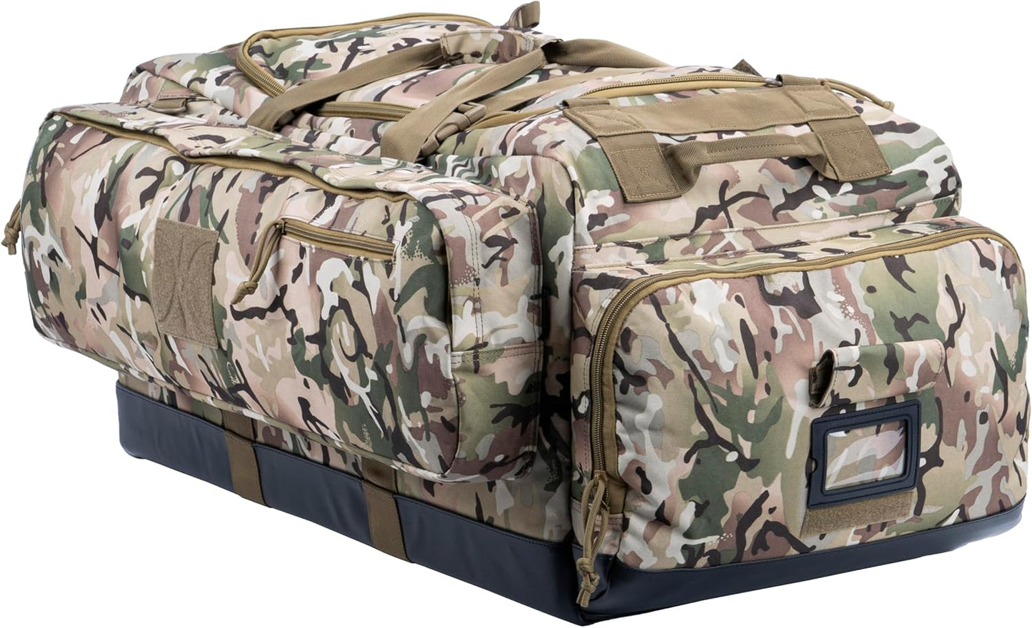 Large Duffle Bag Duffel Pack with Backpack Shoulder Straps and Shoes Compartment 105L for Sports Travel Hunting Camping.