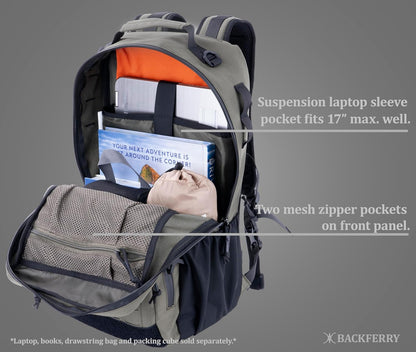 Urban Tactical Backpack Laser-Cut MOLLE Daypack Commuter Bag for EDC,Travel,Work,Hiking for Men Women