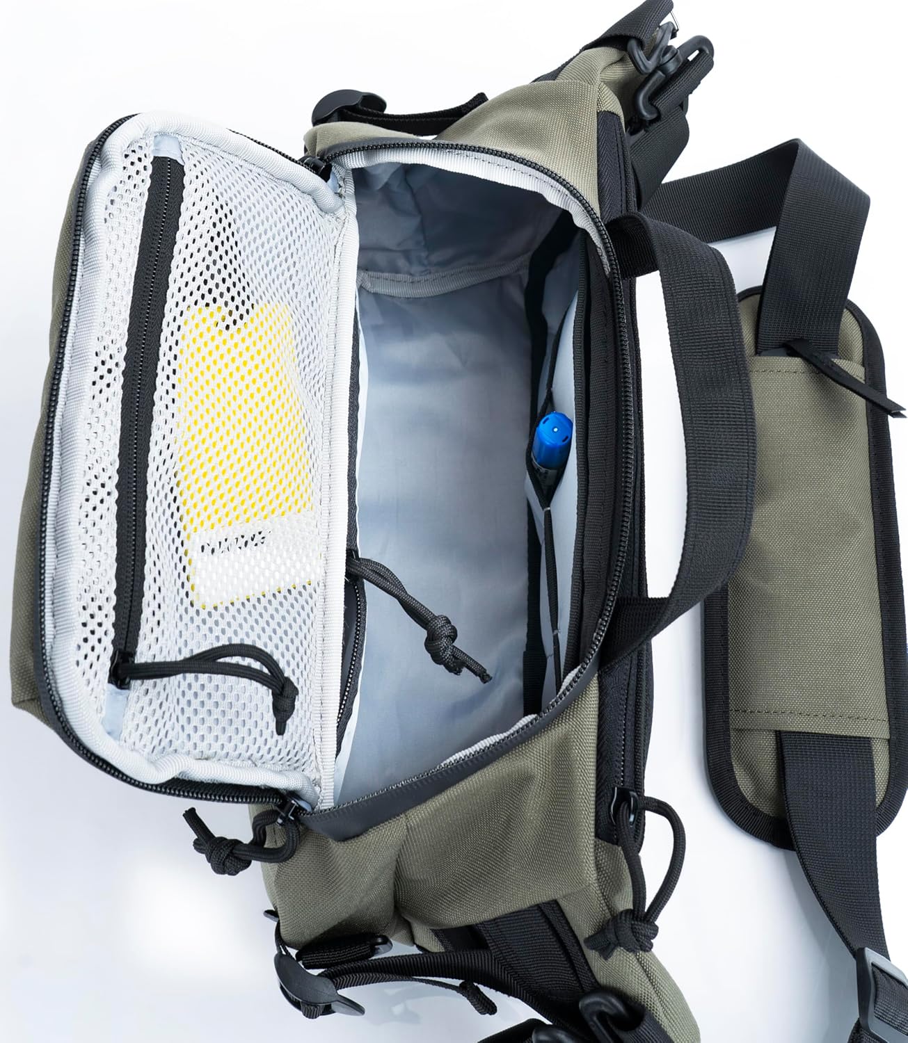 Tactical Sling Backpack Crossbody EDC Pack MOLLE Satchel Bag for Travel, Work, Camping and Hiking 8Liter