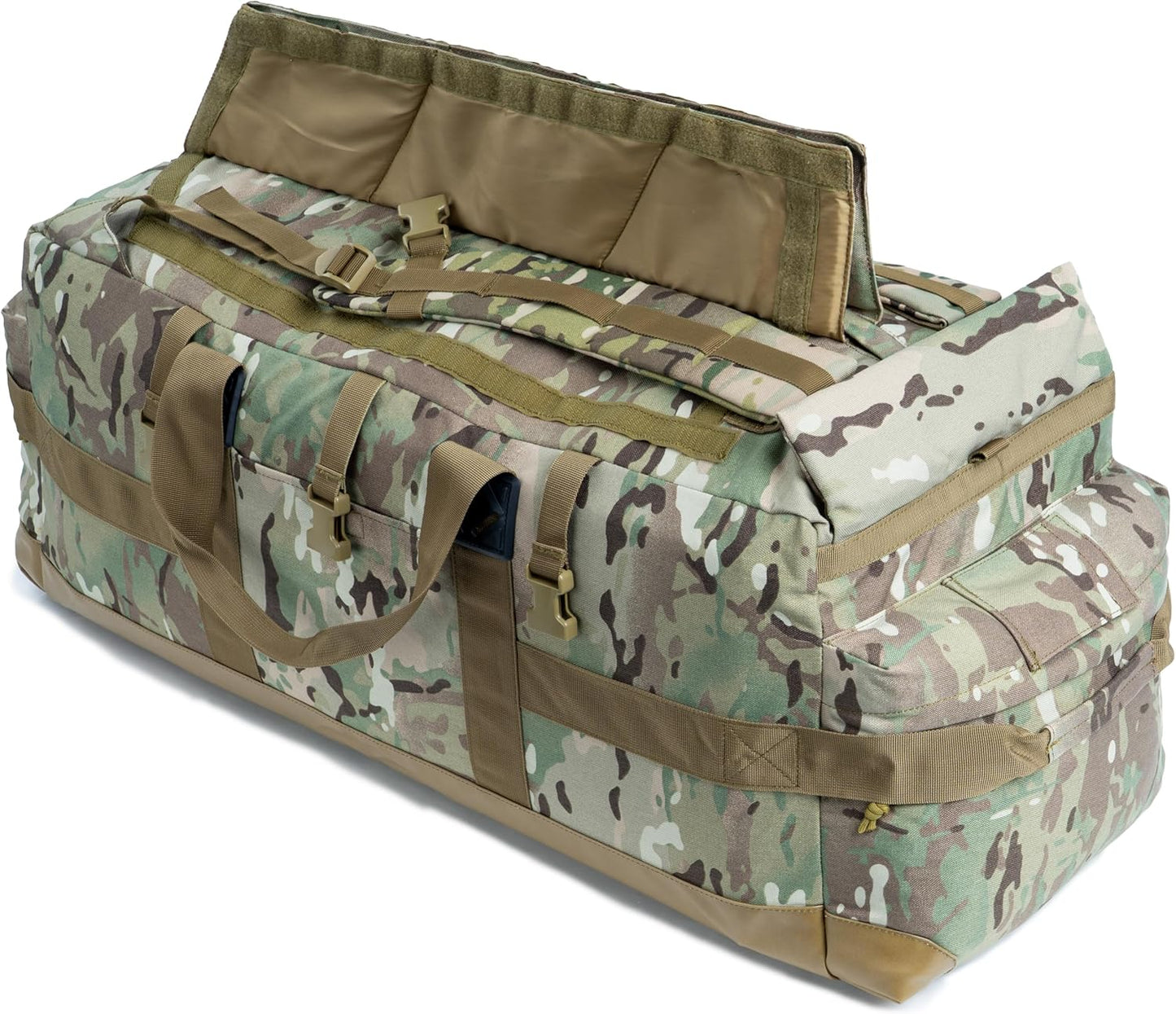 Large Military Duffle Bag Backpack Tactical Field Gear Equipment Duffel Bag Army Deployment Bag 85L