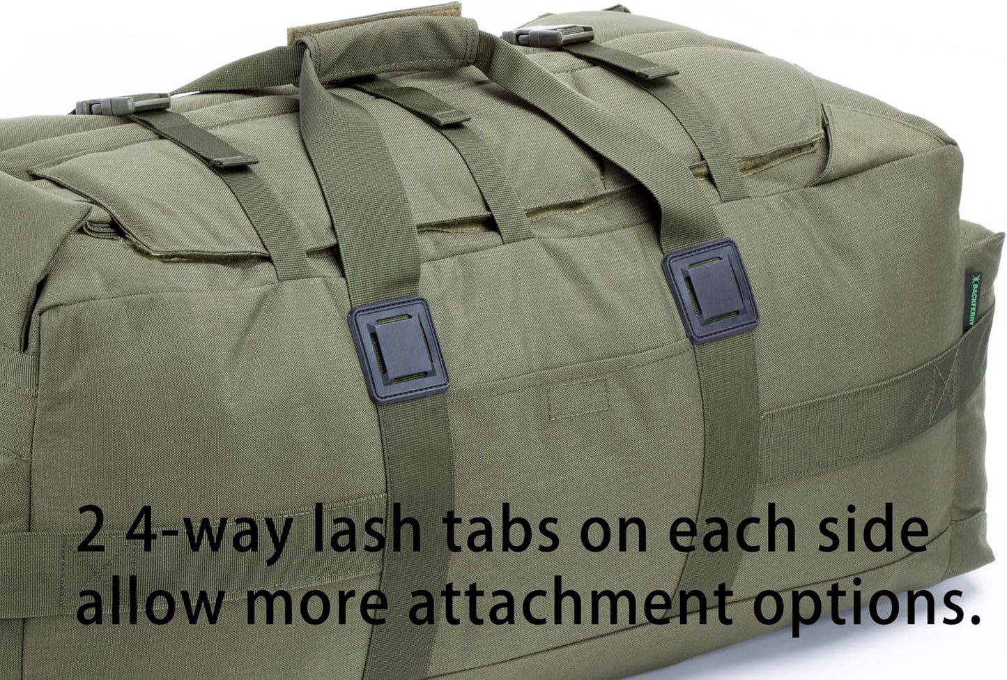 Large Military Duffle Bag Backpack Tactical Field Gear Equipment Duffel Bag Army Deployment Bag 85L