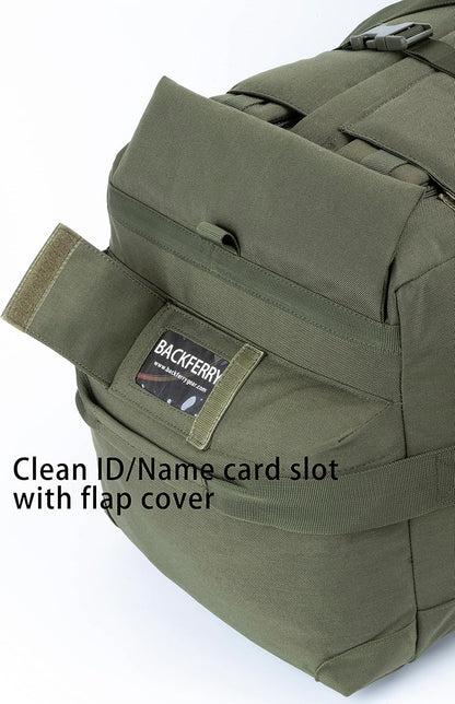 Large Military Duffle Bag Backpack Tactical Field Gear Equipment Duffel Bag Army Deployment Bag 85L